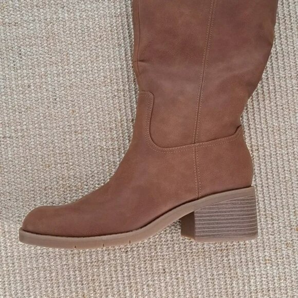 Dr Scholl's Joplin Tall Boot - Color: Dark Honey - Size: Women 9.5 - Picture 6 of 12